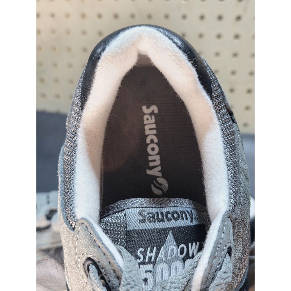 New RETRO Saucony Shadow 5000 Gray Black Men’s size 10 Sneakers SHOES S70665-71 - Picture 12 of 13